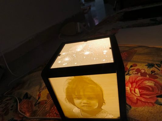 Custom Photo Lithophane LED Lamp