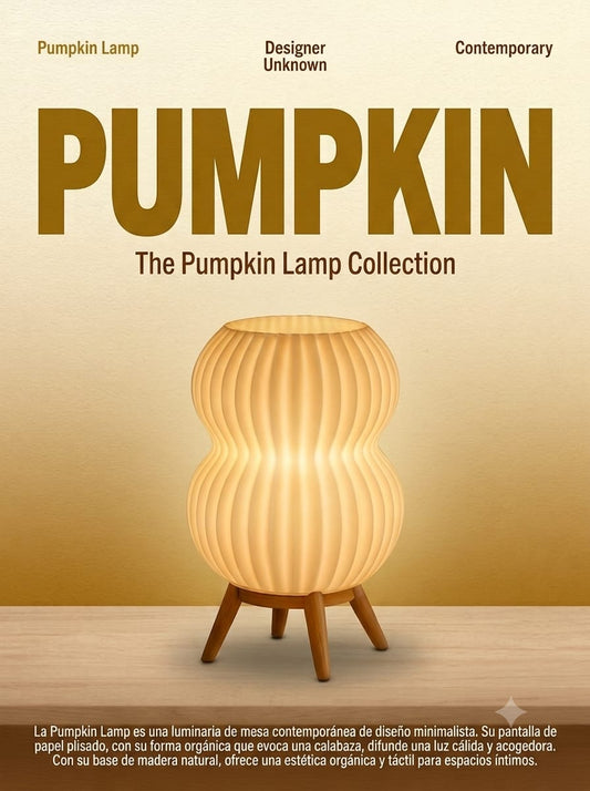 Pumpkin Modern Table Lamp