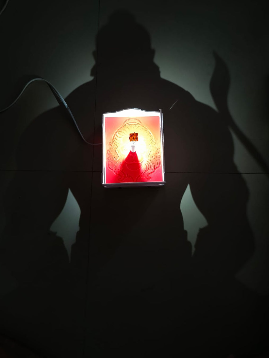 Hanuman Shadow Lamp